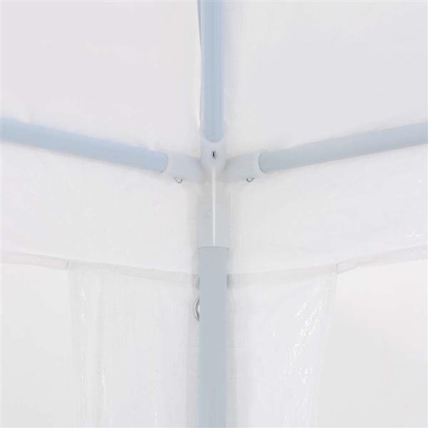 Grote foto vidaxl partytent 3x6 m pe wit tuin en terras overige tuin en terras