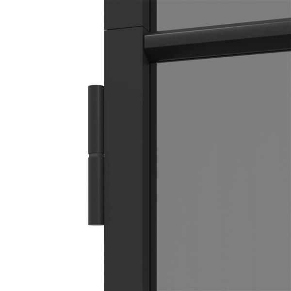 Grote foto vidaxl binnendeur 93 x 201 5 cm gelaagd glas en aluminium doe het zelf en verbouw deuren en horren