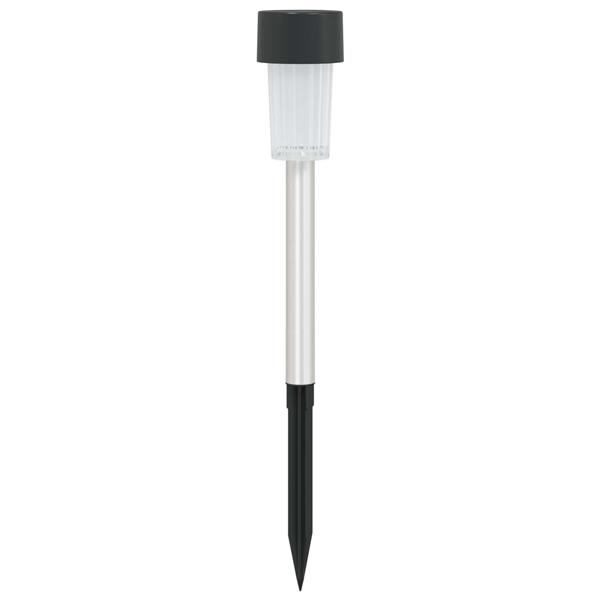 Grote foto vidaxl buitenzonne lampen met grondpin 6 st warmwit 29 5 cm tuin en terras verlichting