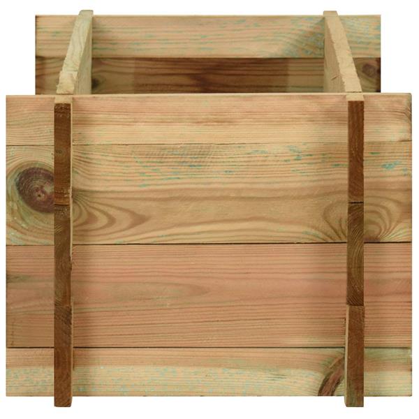Grote foto vidaxl tuin verhoogd groentenbed groen 120 x 80 x 32 cm tuin en terras overige tuin en terras