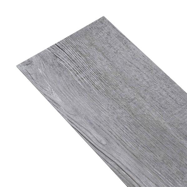 Grote foto vidaxl zelfklevende pvc vloerplanken mat houten grijs 30 5 x 61 cm doe het zelf en verbouw tegels