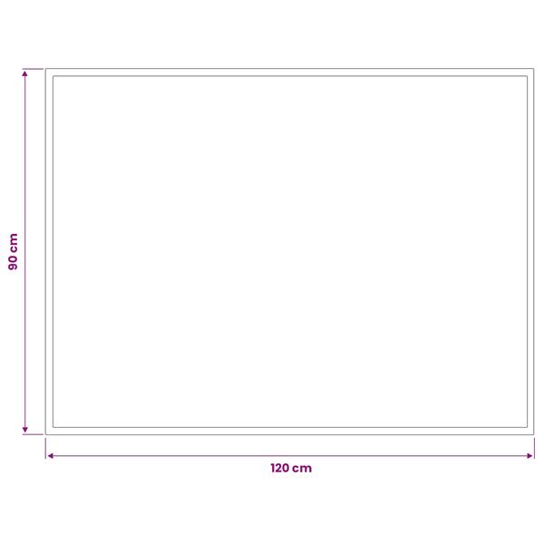 Grote foto vidaxl deurmat lichtgrijs 120 x 90 cm 100 polyamide tuin en terras overige tuin en terras