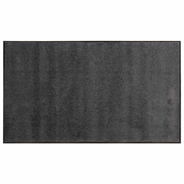 Grote foto vidaxl deurmat lichtgrijs 60 x 40 cm 100 polyamide tuin en terras overige tuin en terras