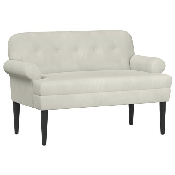 Grote foto vidaxl loungebank met knopencomfort cr mekleurig 120 x 66 x 78 cm huis en inrichting bankstellen