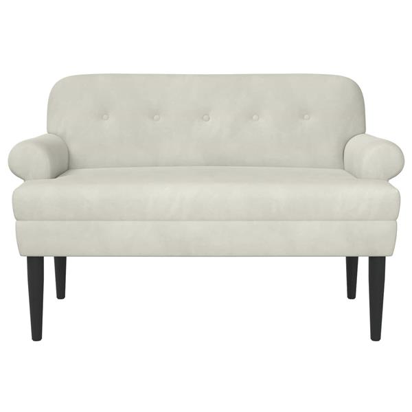 Grote foto vidaxl loungebank met knopencomfort cr mekleurig 120 x 66 x 78 cm huis en inrichting bankstellen
