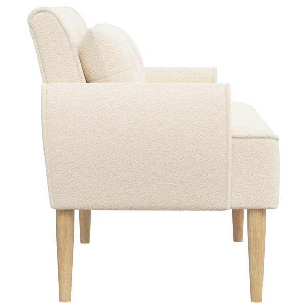 Grote foto vidaxl loungebank met knopencomfort cr mekleurig 117 x 67 x 77 cm huis en inrichting bankstellen