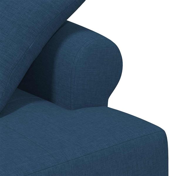Grote foto vidaxl loungebank met knopencomfort blauw 120 x 65 x 79 cm stof huis en inrichting bankstellen