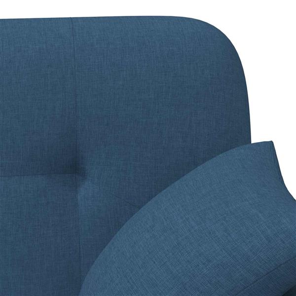 Grote foto vidaxl loungebank met knopencomfort blauw 120 x 65 x 79 cm stof huis en inrichting bankstellen