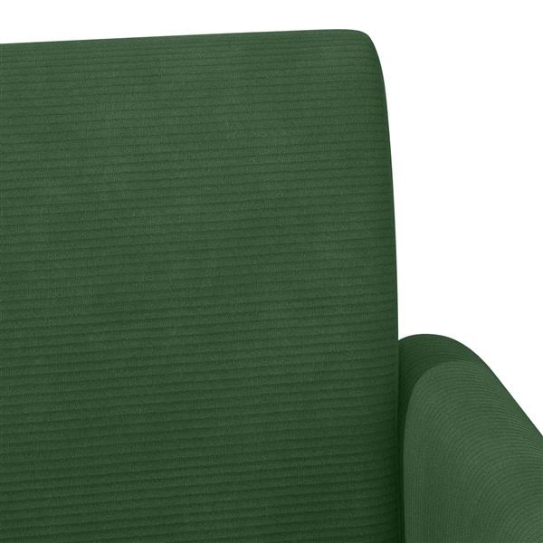 Grote foto vidaxl loungebank met knopencomfort jungle groen 116 x 67 x 81 cm huis en inrichting overige huis en inrichting