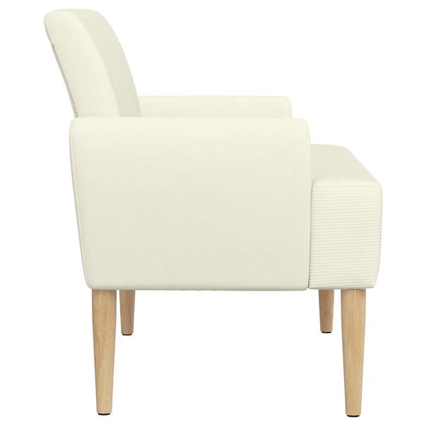 Grote foto vidaxl loungebank met knopencomfort cr mekleurig 116 x 67 x 81 cm huis en inrichting overige huis en inrichting