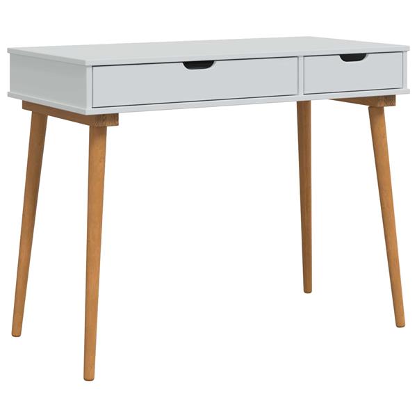Grote foto vidaxl plafondtafel fauske wit 100 x 50 x 78 cm huis en inrichting eettafels