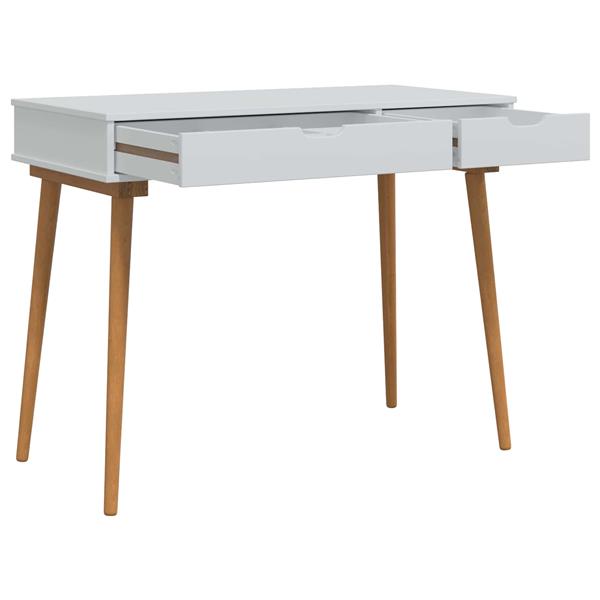 Grote foto vidaxl plafondtafel fauske wit 100 x 50 x 78 cm huis en inrichting eettafels