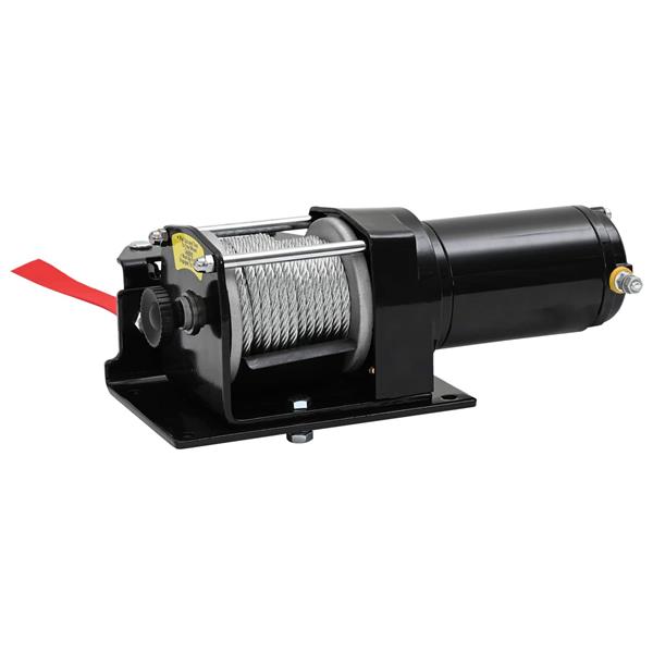 Grote foto vidaxl elektrische lier pvc zwart doe het zelf en verbouw gereedschappen en machines