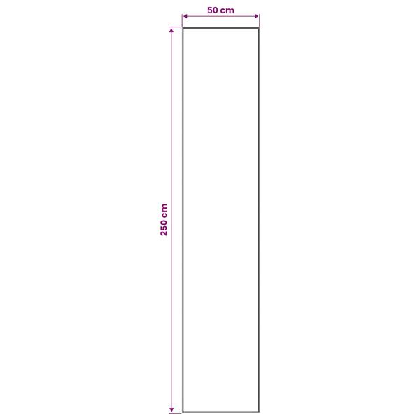 Grote foto vidaxl vloerkleedloper oriz 1150 gsm zwart gaaspatroon huis en inrichting vloerbedekking en kleden