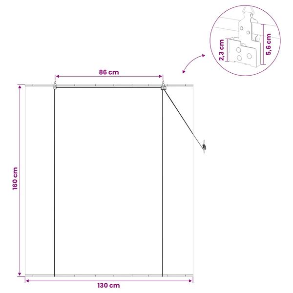 Grote foto vidaxl rolgordijn grijs 130 x 160 cm bamboe huis en inrichting gordijnen en lamellen
