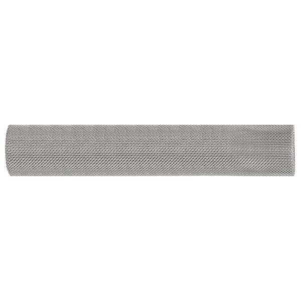 Grote foto vidaxl gaas scherm 60 x 200 cm 8 mesh rvs 201 zilverkleurig tuin en terras hekken en schuttingen
