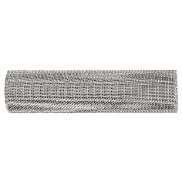 Grote foto vidaxl gaas scherm 40 x 200 cm 8 mesh rvs 201 zilverkleurig tuin en terras hekken en schuttingen