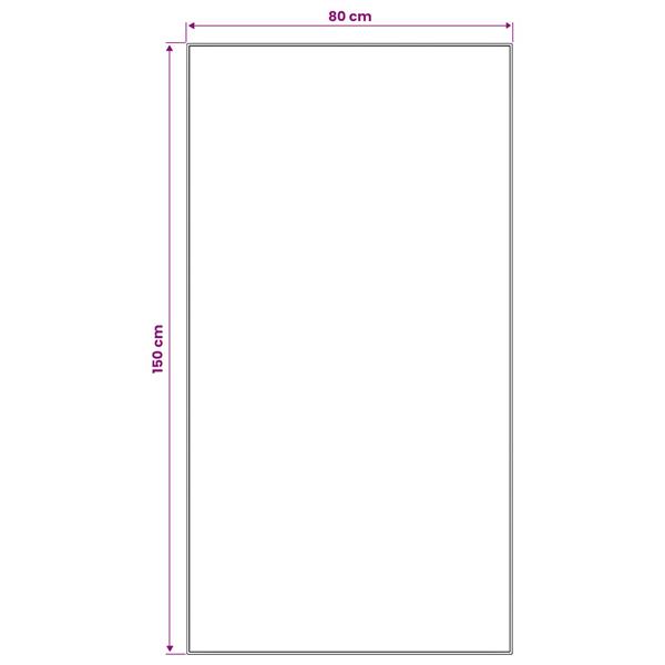 Grote foto vidaxl vloerkleedloper oriz 1150 gsm grijs en wit 100 polyestervilt huis en inrichting vloerbedekking en kleden