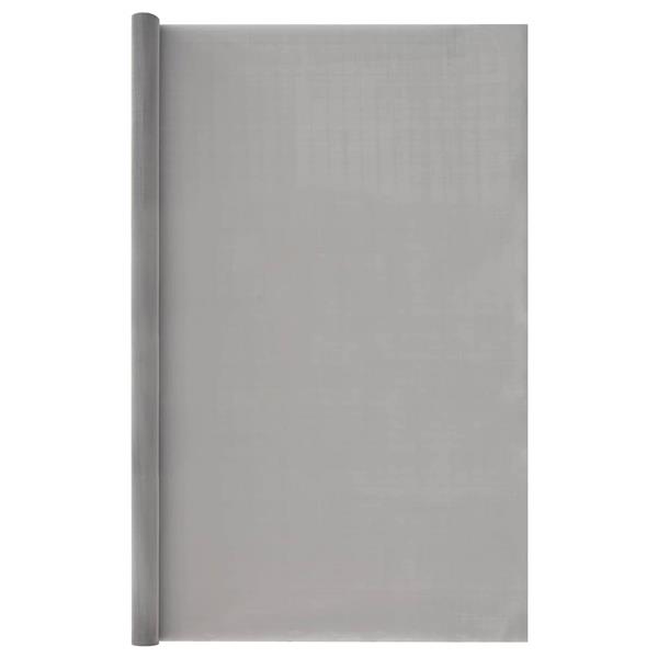 Grote foto vidaxl gaas scherm 120 x 1000 cm 120 mesh rvs 201 zilverkleurig tuin en terras hekken en schuttingen