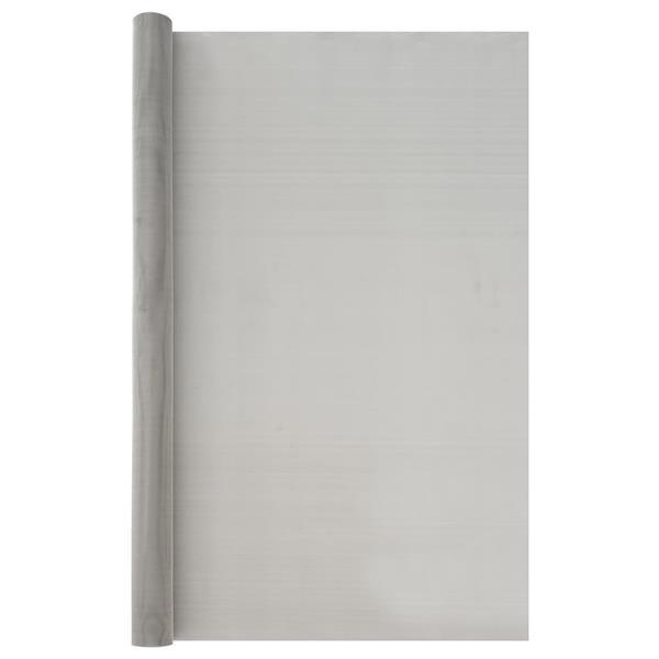 Grote foto vidaxl gaas scherm 100 x 1000 cm 60 mesh rvs 201 zilverkleurig tuin en terras hekken en schuttingen