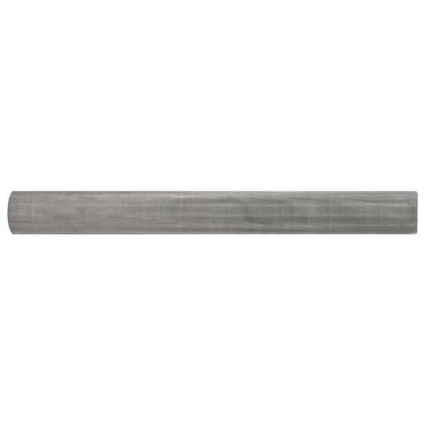 Grote foto vidaxl gaas scherm 60 x 2000 cm 60 mesh rvs 201 zilverkleurig tuin en terras hekken en schuttingen