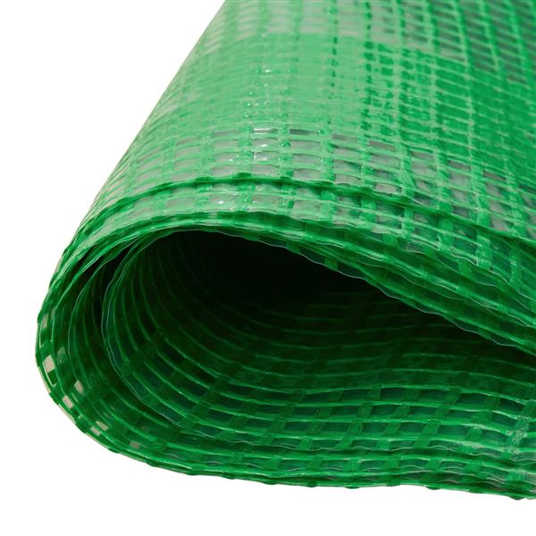 Grote foto vidaxl zeil met oogjes groen 1 5 x 15 m 260 gsm pe doe het zelf en verbouw materialen en producten