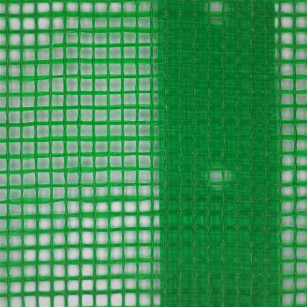 Grote foto vidaxl zeil met oogjes groen 1 5 x 15 m 260 gsm pe doe het zelf en verbouw materialen en producten