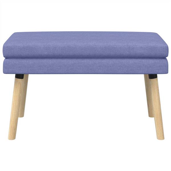Grote foto vidaxl dubbel laagige bank jeans blauw 80 x 40 x 47 cm stof huis en inrichting overige huis en inrichting