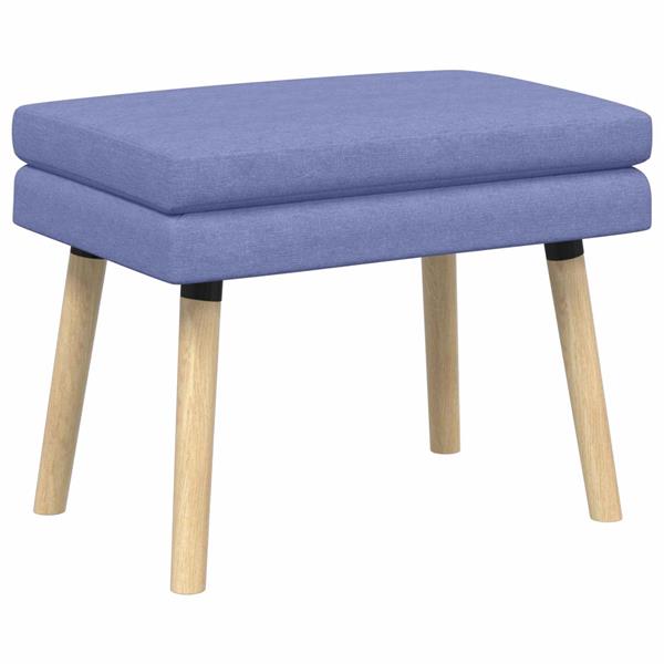 Grote foto vidaxl dubbel laagige bank jeans blauw 60 x 40 x 46 cm stof huis en inrichting overige huis en inrichting