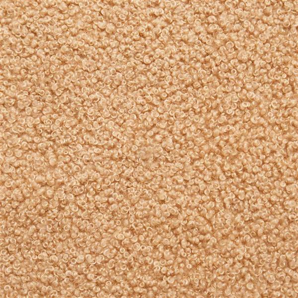 Grote foto vidaxl bank effen beige 110 x 40 x 46 cm boucl huis en inrichting overige huis en inrichting