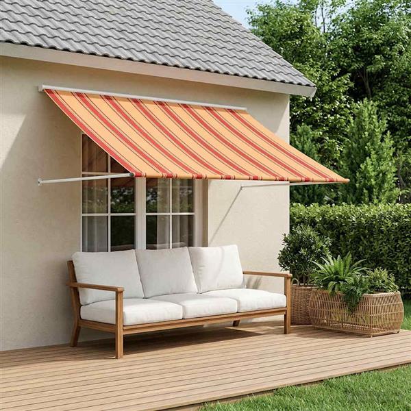 Grote foto vidaxl markies multikleur 250 x 150 cm tuin en terras overige tuin en terras