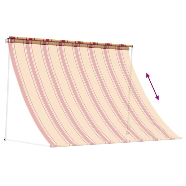 Grote foto vidaxl markies multikleur 250 x 150 cm tuin en terras overige tuin en terras