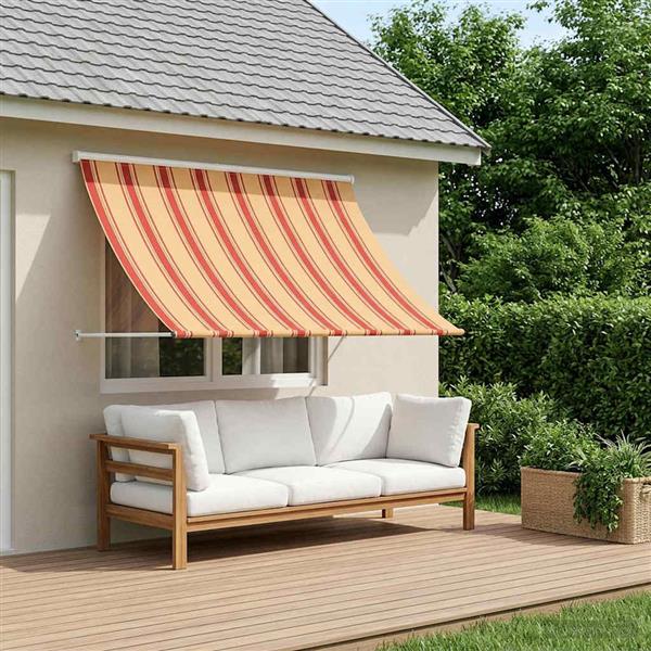 Grote foto vidaxl markies multikleur 150 x 150 cm tuin en terras overige tuin en terras