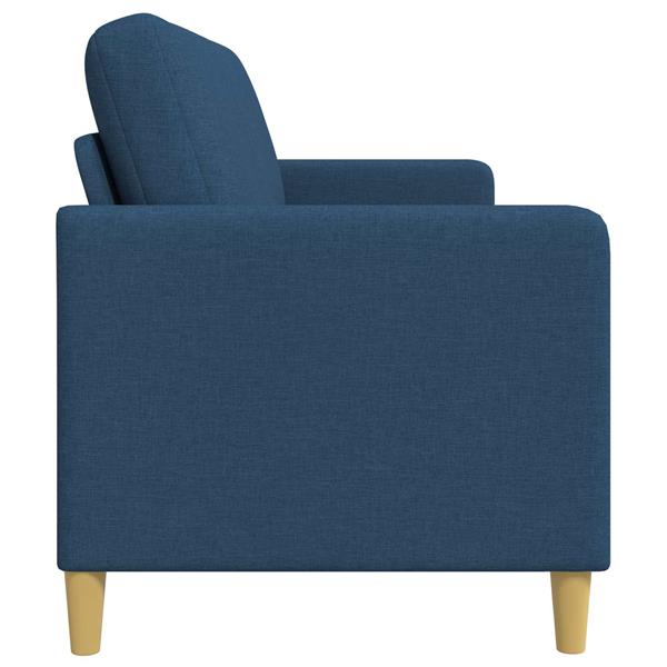 Grote foto vidaxl bank met opslag blauw 192 x 78 x 87 cm polyester huis en inrichting bankstellen