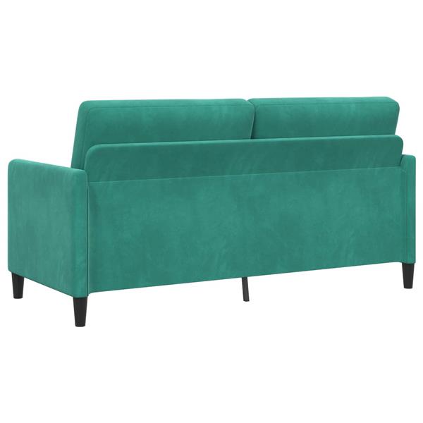 Grote foto vidaxl bank met opslag turquoise 172 x 78 x 87 cm polyester huis en inrichting bankstellen