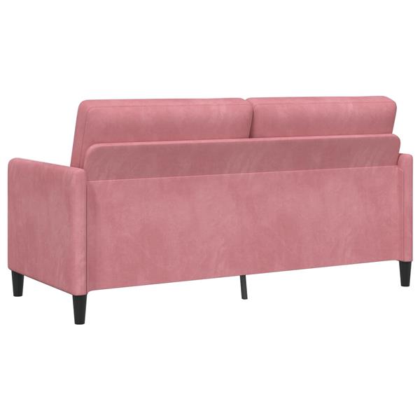 Grote foto vidaxl bank met opslag roze 172 x 78 x 87 cm polyester huis en inrichting bankstellen