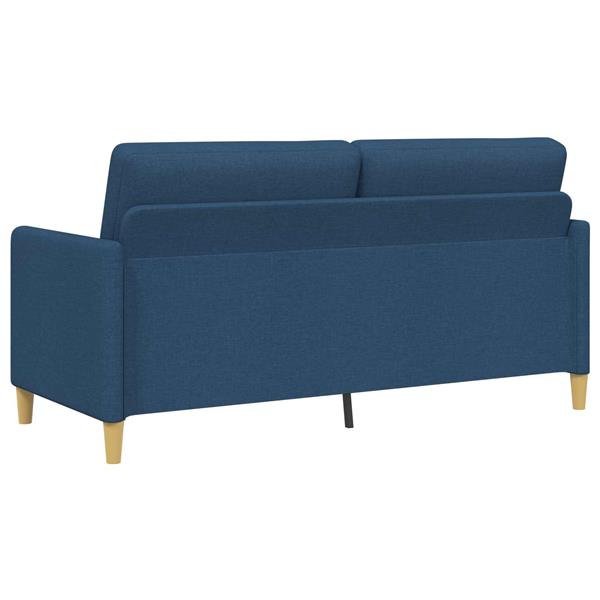 Grote foto vidaxl bank met opslag blauw 172 x 78 x 87 cm polyester huis en inrichting bankstellen