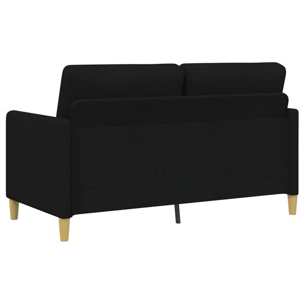 Grote foto vidaxl bank met opslag zwart 152 x 78 x 87 cm polyester huis en inrichting bankstellen