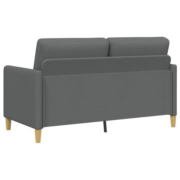 Grote foto vidaxl bank met opslag donkergrijs 152 x 78 x 87 cm polyester huis en inrichting bankstellen
