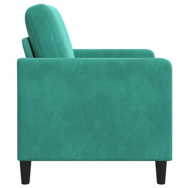Grote foto vidaxl bank met opslag turquoise 72 x 78 x 87 cm polyester huis en inrichting bankstellen