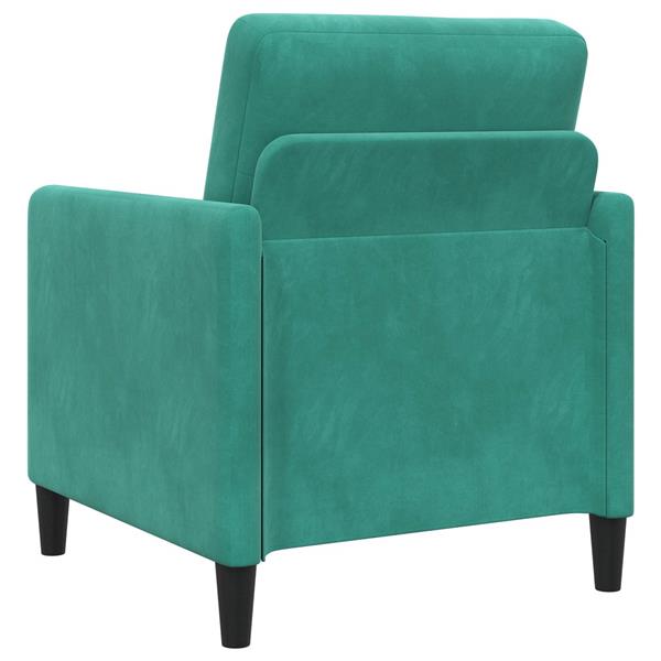 Grote foto vidaxl bank met opslag turquoise 72 x 78 x 87 cm polyester huis en inrichting bankstellen
