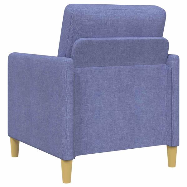 Grote foto vidaxl bank met opslag jeans blauw 72 x 78 x 87 cm polyester huis en inrichting bankstellen