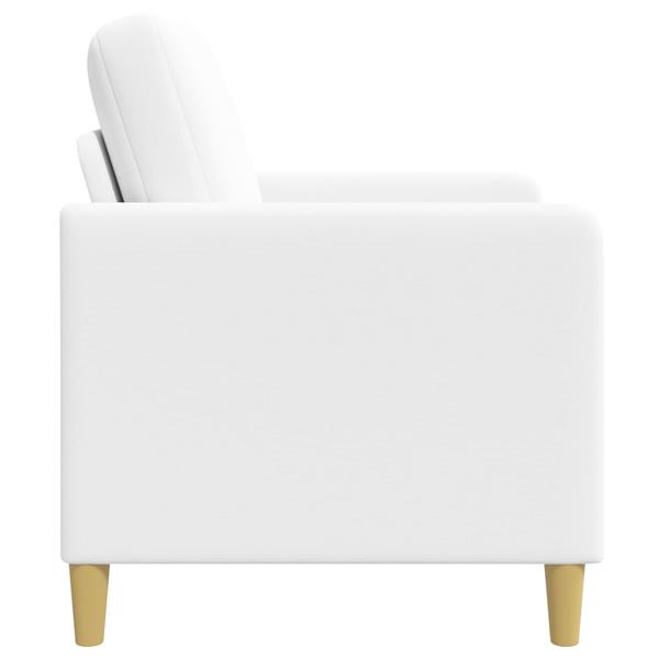Grote foto vidaxl bank met opslag wit 72 x 78 x 87 cm polyester huis en inrichting bankstellen
