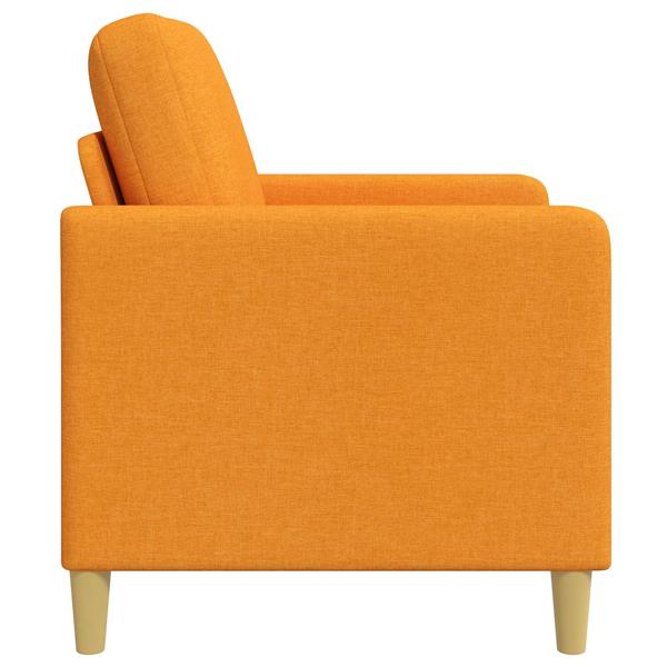 Grote foto vidaxl bank met opslag donkergeel 72 x 78 x 87 cm polyester huis en inrichting bankstellen