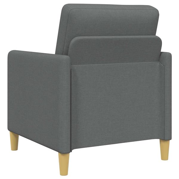 Grote foto vidaxl bank met opslag donkergrijs 72 x 78 x 87 cm polyester huis en inrichting bankstellen