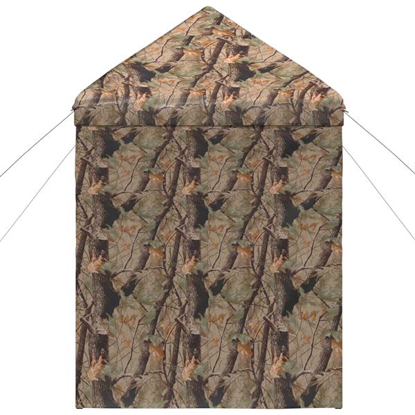 Grote foto vidaxl pop up gazebo met 4 zijwanden 3 x 3 m bos camouflage tuin en terras overige tuin en terras