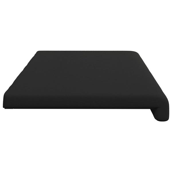 Grote foto vidaxl bankkussen textured velvet zwart diepte 35 cm huis en inrichting woningdecoratie