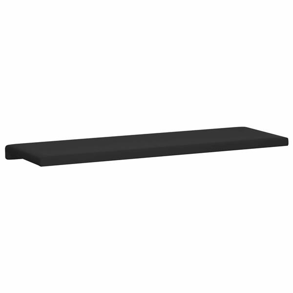 Grote foto vidaxl bankkussen textured velvet zwart diepte 35 cm huis en inrichting woningdecoratie