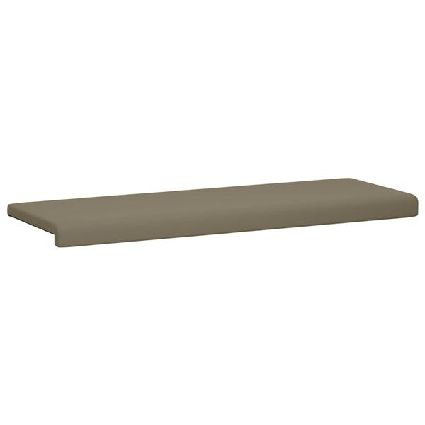 Grote foto vidaxl bankkussen textured velvet kaki diepte 35 cm huis en inrichting woningdecoratie