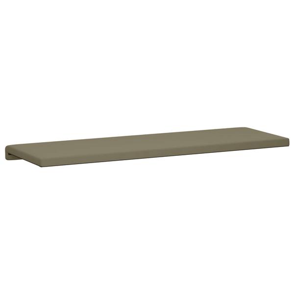 Grote foto vidaxl bankkussen textured velvet kaki diepte 35 cm huis en inrichting woningdecoratie